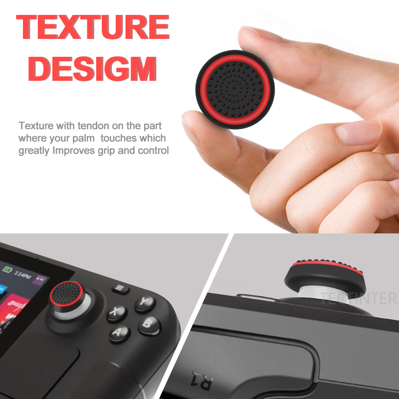 4PCS Silicone Analog ThumbStic - Gaming Console In Tv 评论和价格