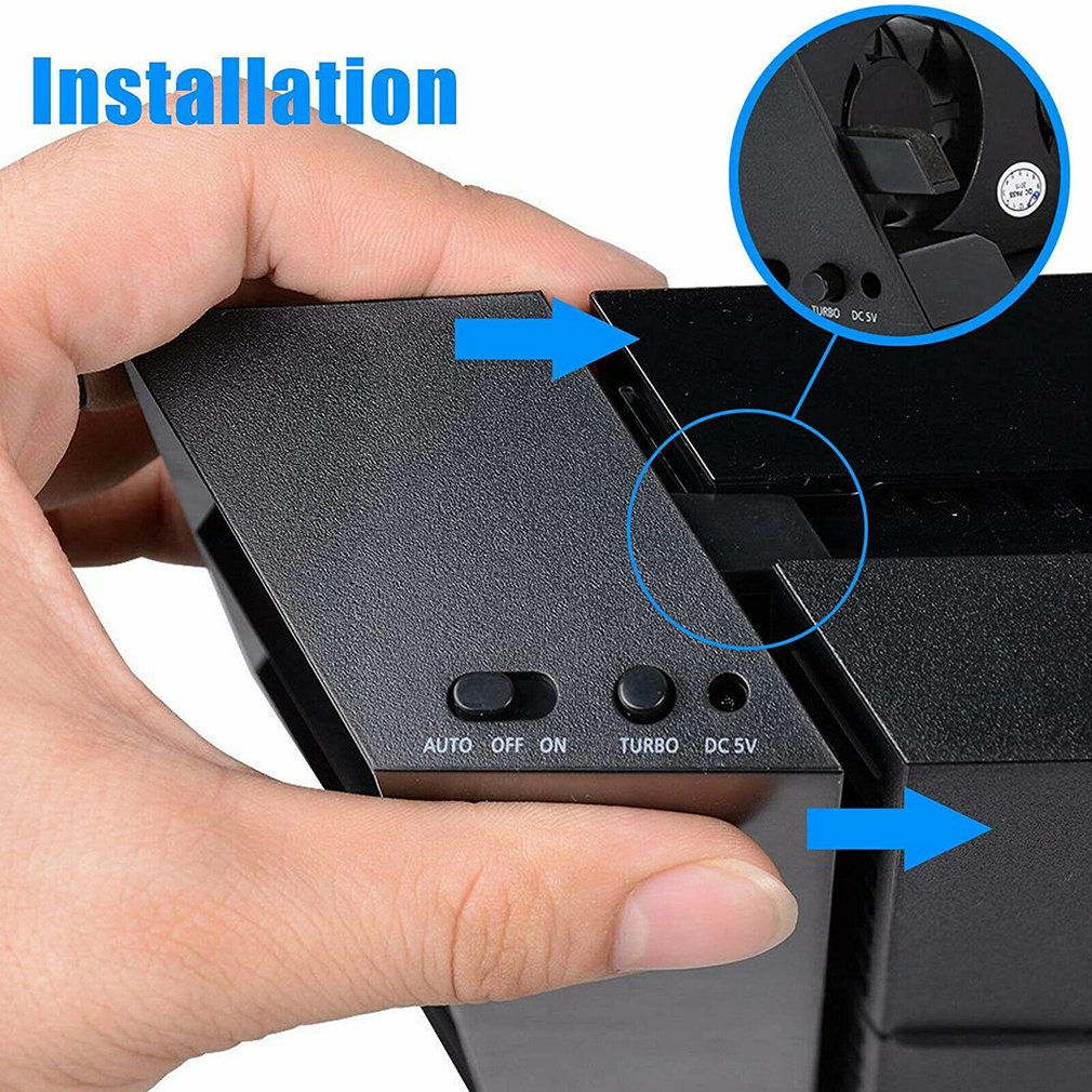 Base Fan Stand For Sony PS4 Pr - Gaming Console Latest 评论和价格