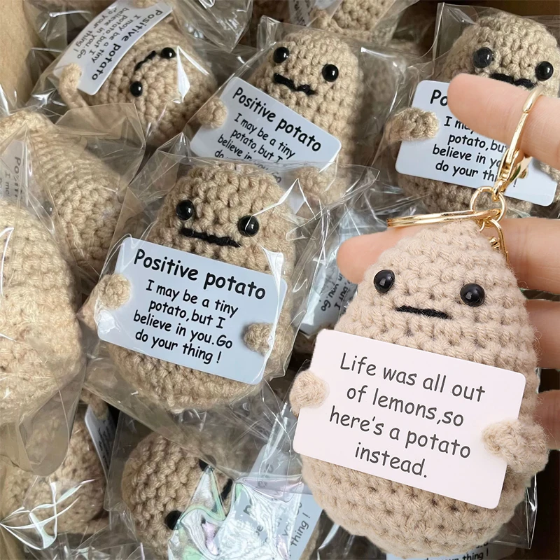 1/2pcs Positive Energy Potato  - Gaming Console Keychain 评论和价格