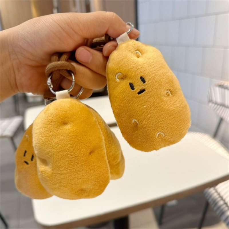 Plush Little Potato Hanging De - Gaming Console Keychain 评论和价格