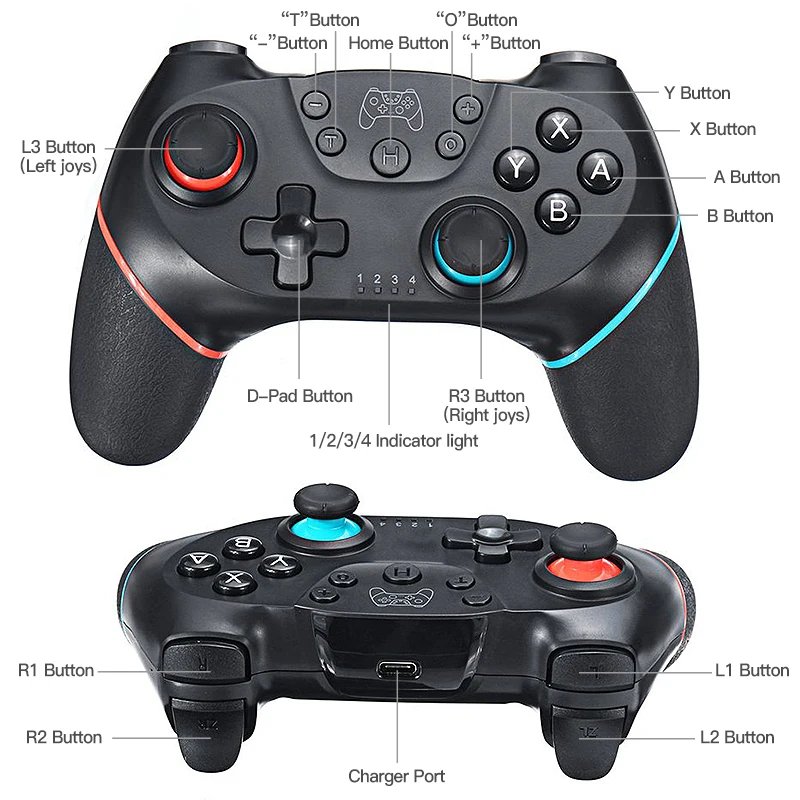 Wireless Bluetooth for Nintend - Gaming Console Latest 评论和价格