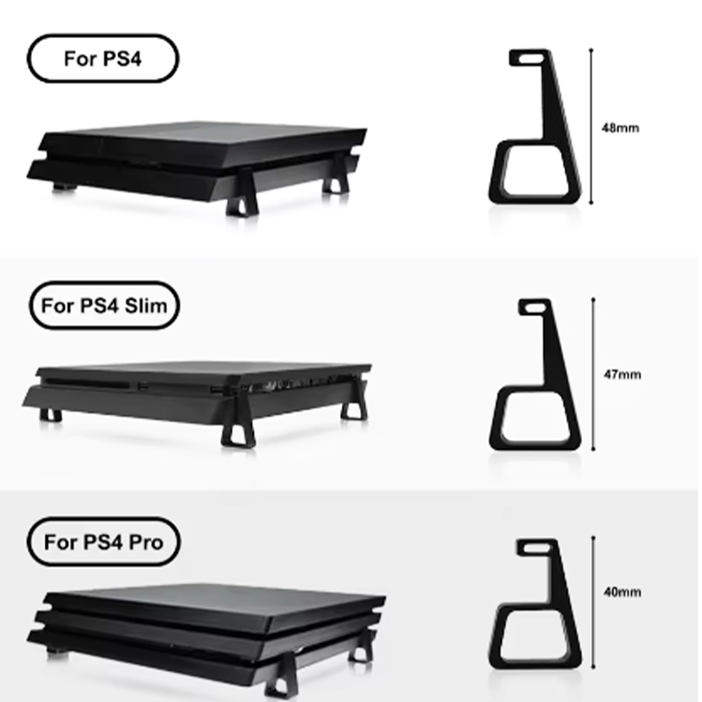 1Set For PS4 Slim Pro Feet Sta - Gaming Console In Tv 评论和价格
